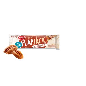 Emco Flapjack s pekanovými ořechy a s příchutí javorového sirupu, 45 g