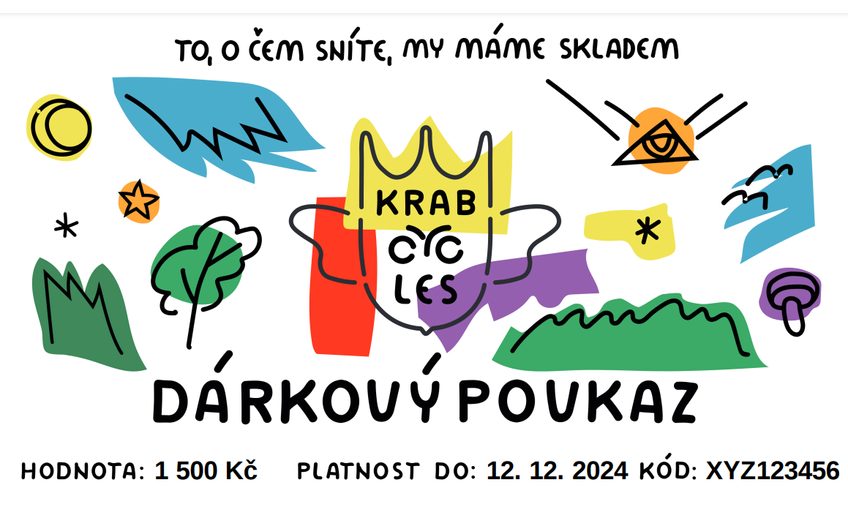 Dárkový poukaz KrabCycles