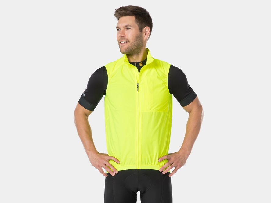 Vesta Bontrager Circuit Windshell Vest (žlutá)