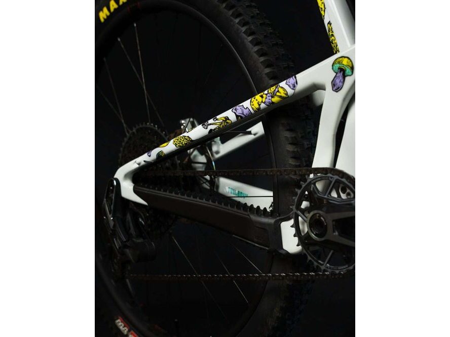 RideWrap polep rámu Creator Protection™ (Modest Mushies)