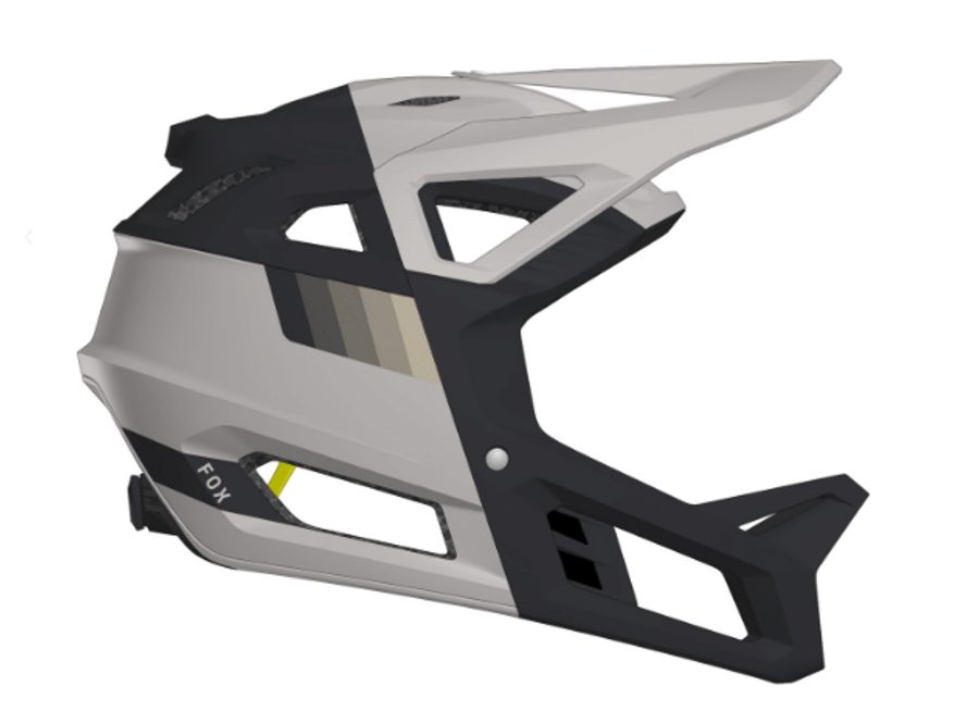 Přilba Fox Proframe RS Sol (Vintage White)