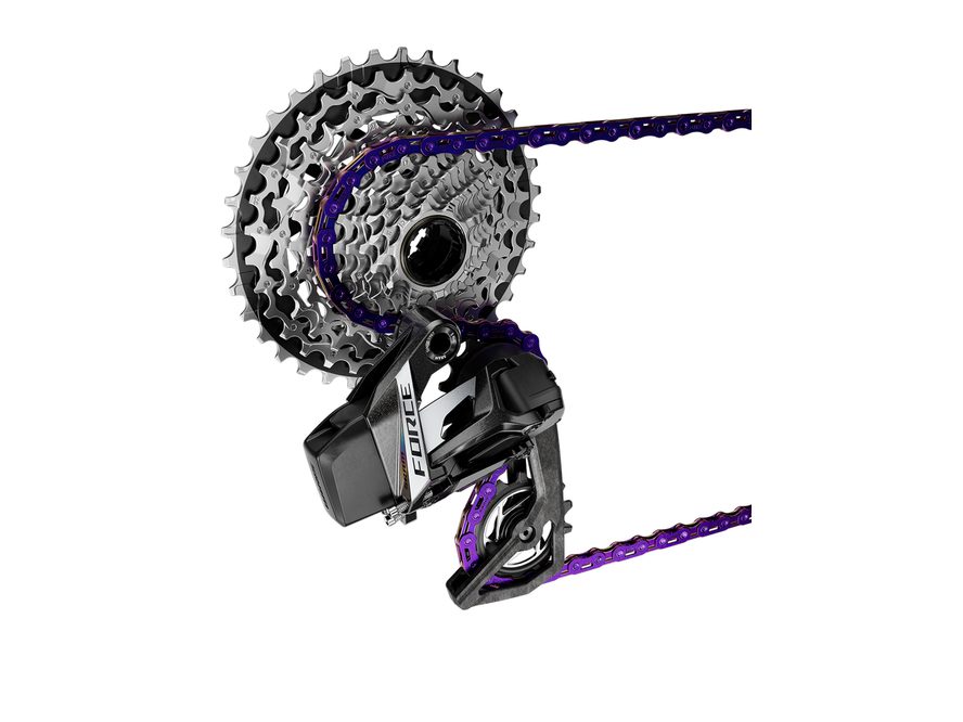 Řetěz 12/13spd Sram Force E1 silniční 126 čl. (fialový)