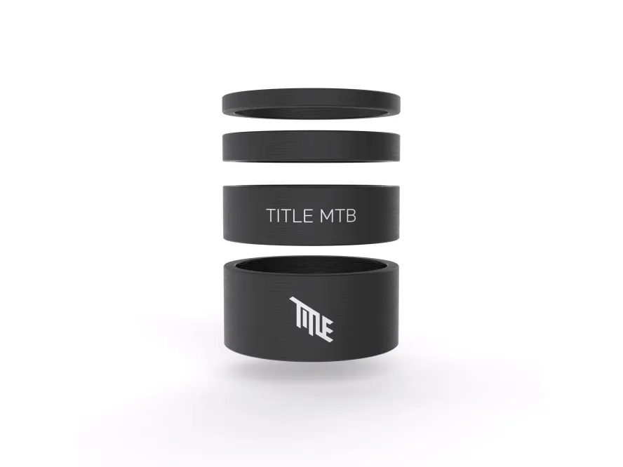 Sada podložek Title MTB (karbon)