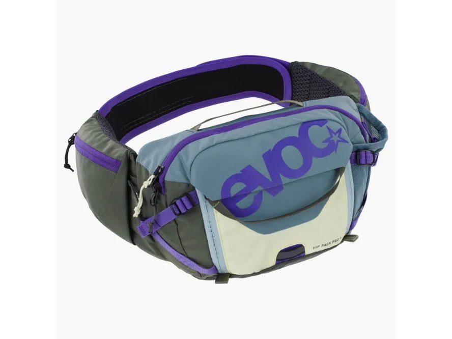 Ledvinka EVOC Hip Pack PRO 3 (steel/violet/dark olive)