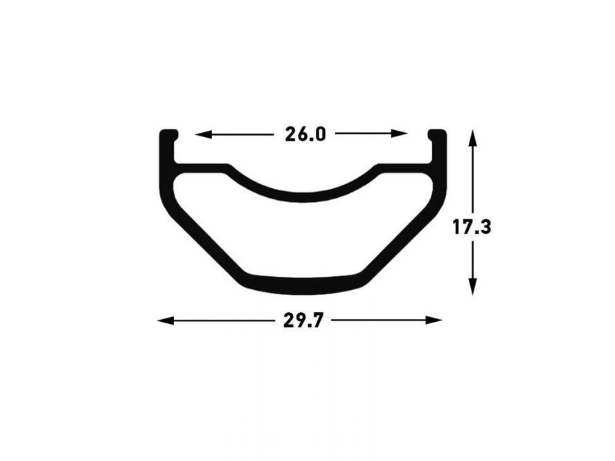 Zapletená kola 29" NoTubes Arch S1 XD BOOST