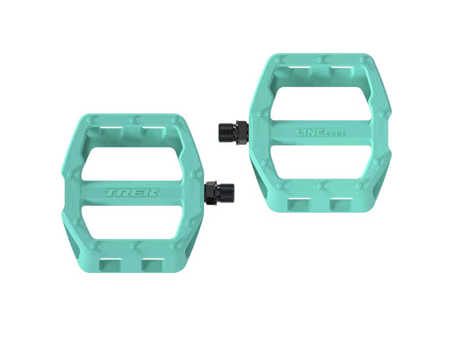 Pedály Trek Line Comp Flat (Miami Green)