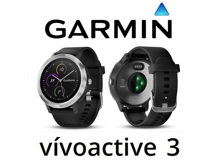 Hodinky Garmin Vívoactive 3 (stříbrná)