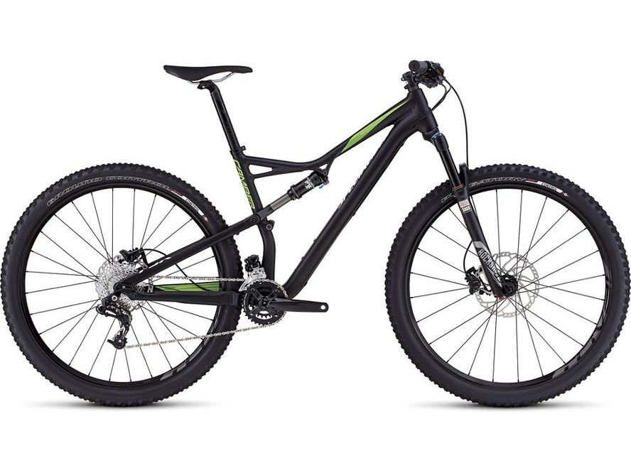 Specialized Camber FSR Comp 29" (černá/zelená)