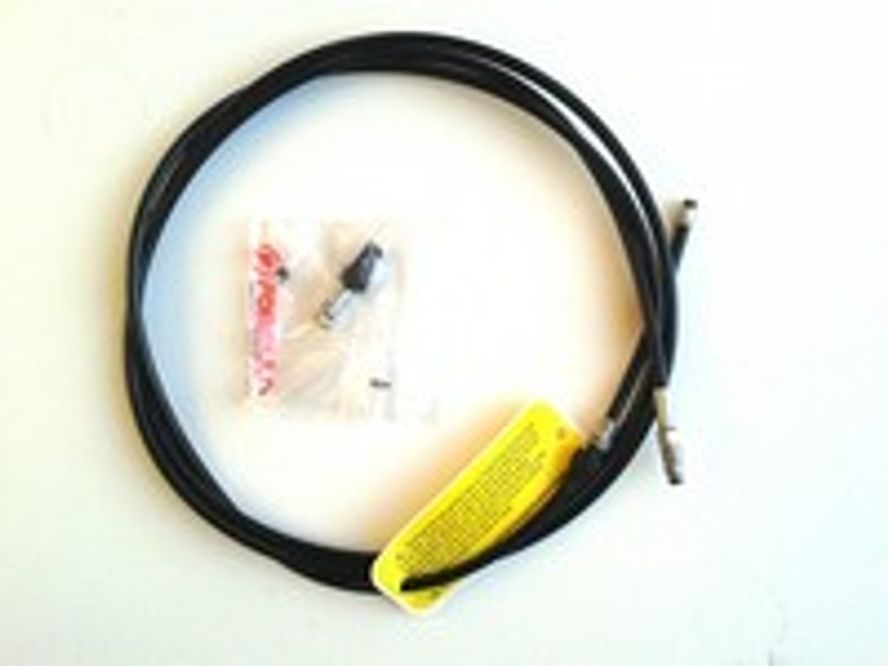 Hadice brzdy C1 s koncovkou černá Formula 2m