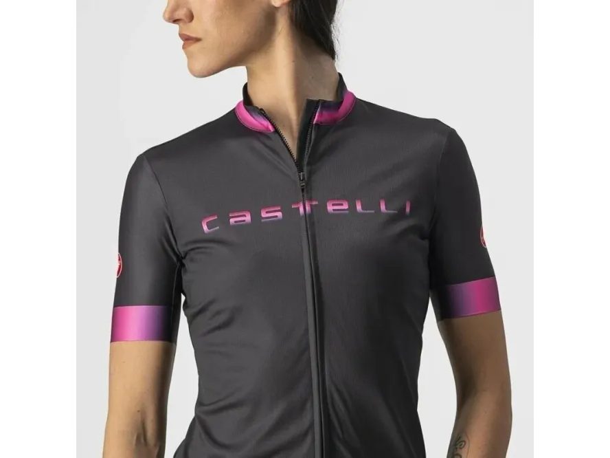 Dámský dres Castelli Gradient (light black)