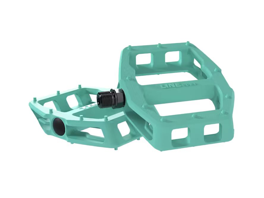 Pedály Trek Line Comp Flat (Miami Green)