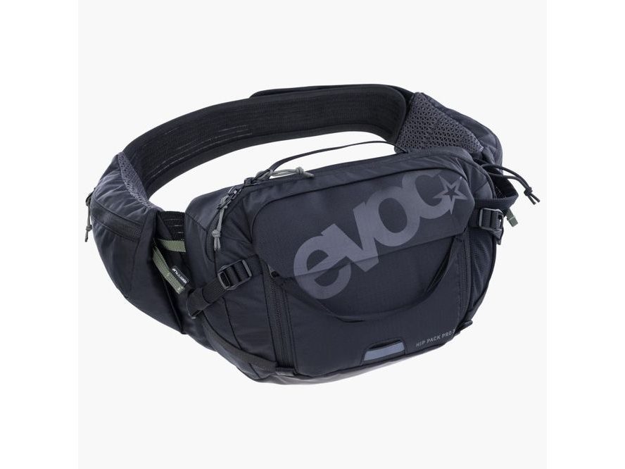 Ledvinka EVOC Hip Pack 3 + Pitný vak (černá)