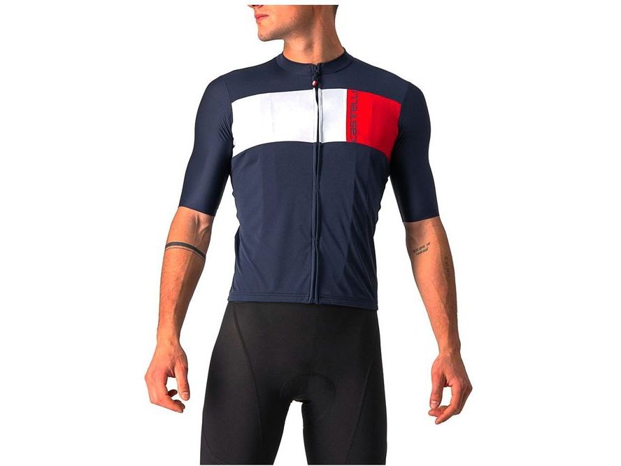 Dres Castelli Prologo 7 (savile blue/grey/red)