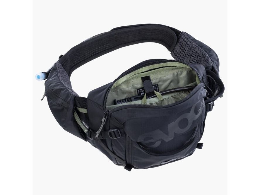 Ledvinka EVOC Hip Pack 3 + Pitný vak (černá)