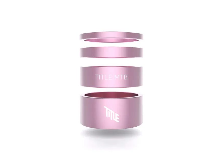 Sada podložek Title MTB (růžová)
