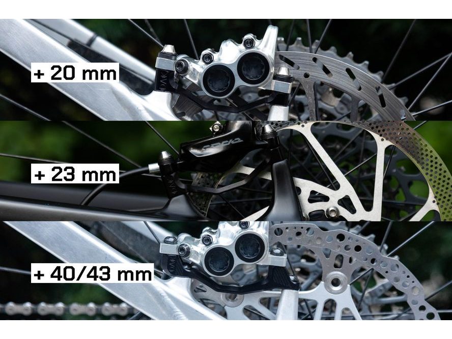 Brzdový adaptér OAK Components Plasmadapt PM + 20mm