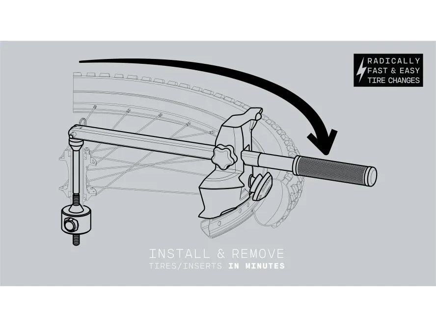 Cush Core Rotary Tyre Tool