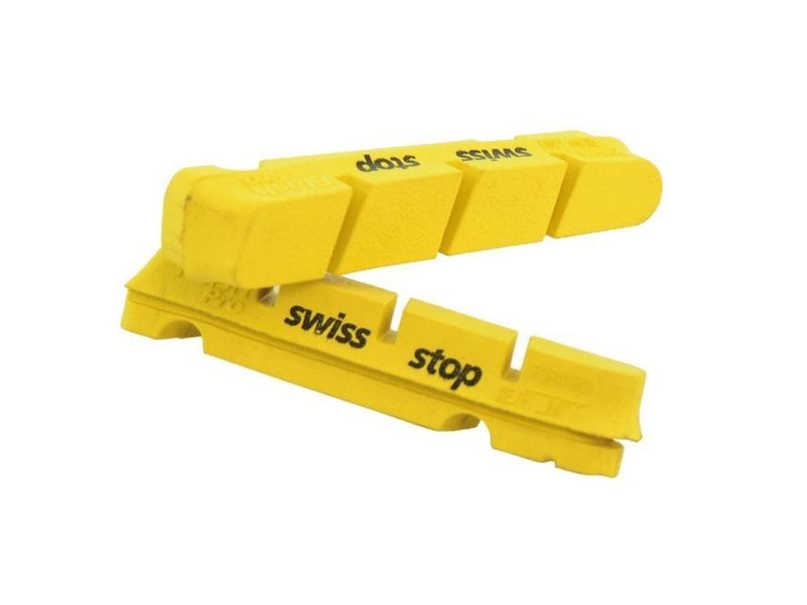 Brzdové špalky Swiss stop Flash Pro Yellow King