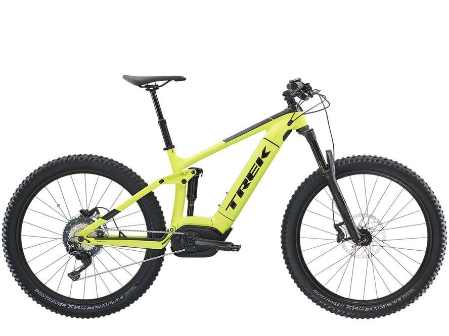 Trek Powerfly 7 FS Plus 2019 (zelená) Testbike