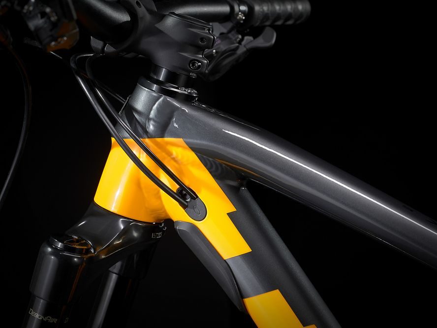 Trek Fuel EX 5 (Lithium Grey/Marigold)