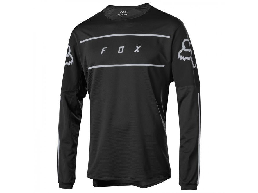 Dres Fox Flexair LS Fine line (černá)