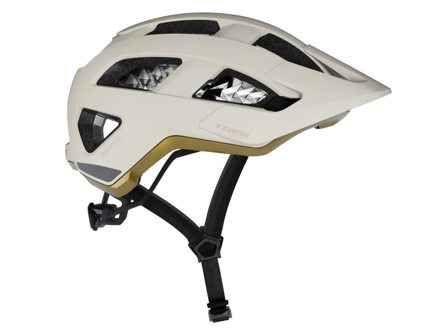 Přilba Trek Quantum WaveCel (Era White/Old Style Gold)