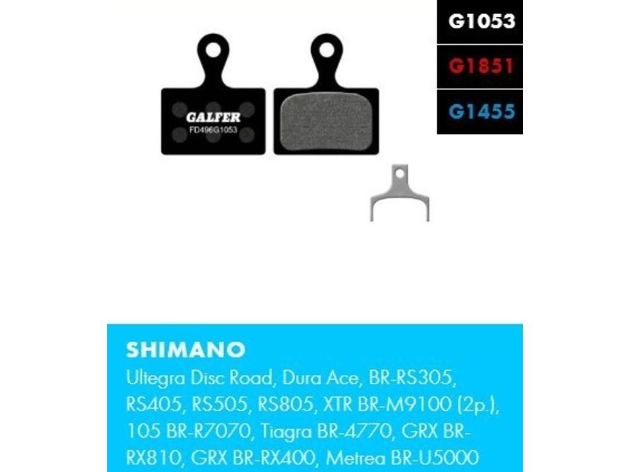 Brzdové destičky Galfer Shimano FD496