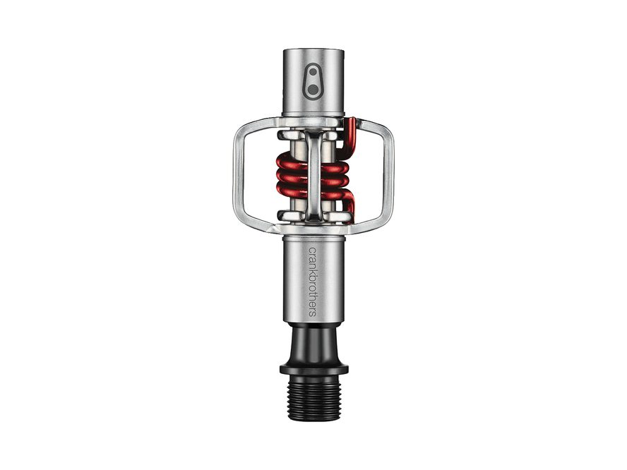 Pedály Crankbrothers eggbeater 1 silver/red