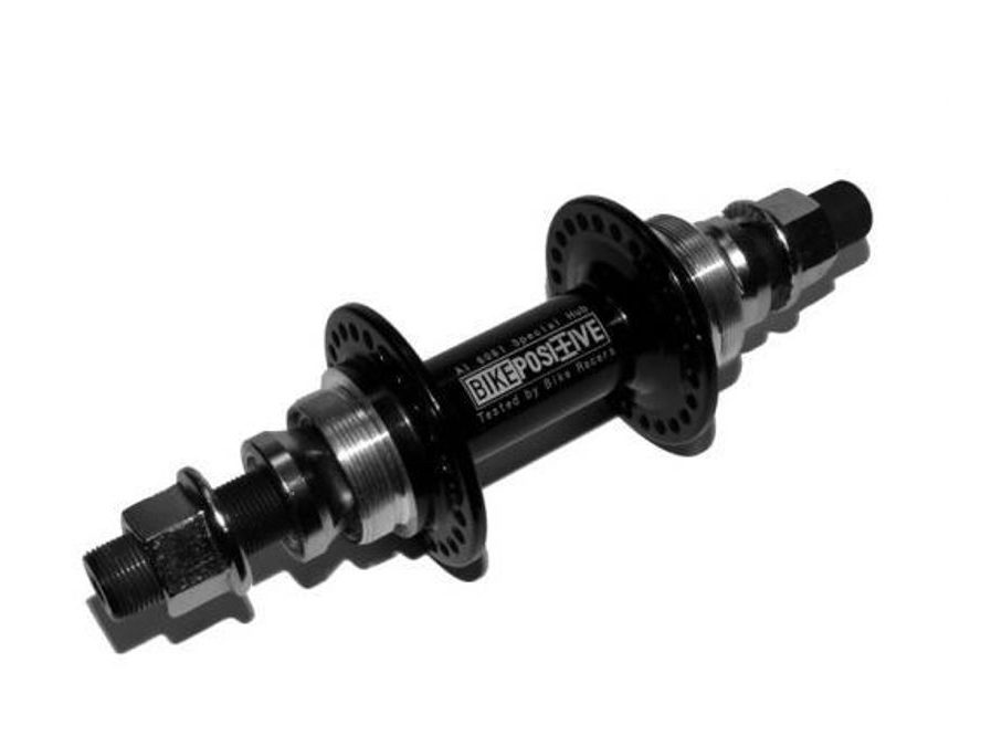 Náboj BikePositive zadní BMX 14mm osa 48 děr černý