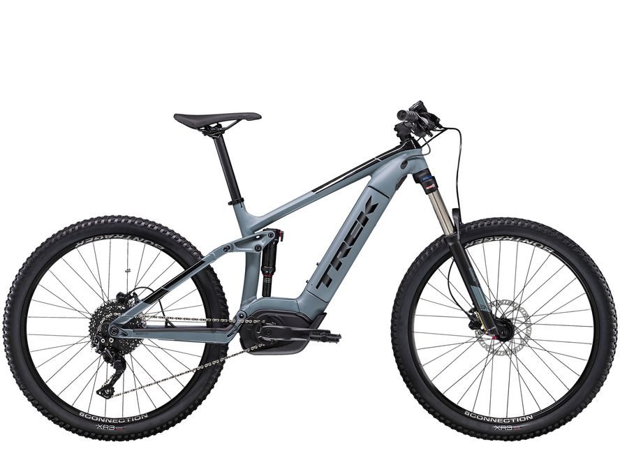 Trek Powerfly FS 4 (šedá/černá) 2020