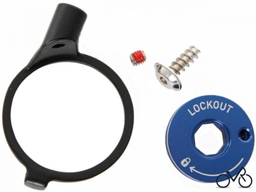 Víčko zamykání vidlice RockShox XC32/RECON Remote