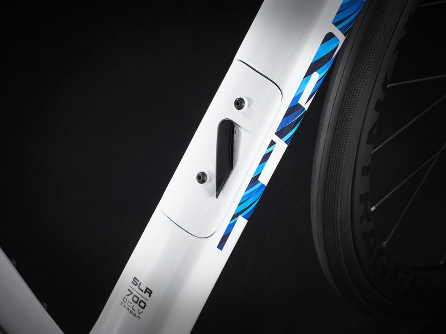 Trek Domane SLR 6 eTap (Trek White/Blue)