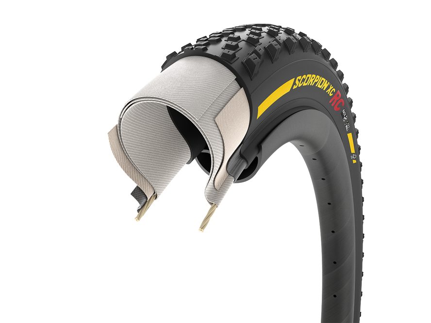 Plášť 29" x 2,4 Pirelli Scorpion XC RC Team ProWALL (žlutá)