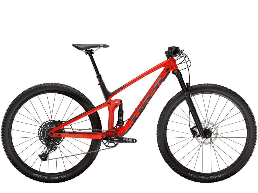 Trek Top Fuel 9.7 (Gloss Red/Matte Carbon Smoke)