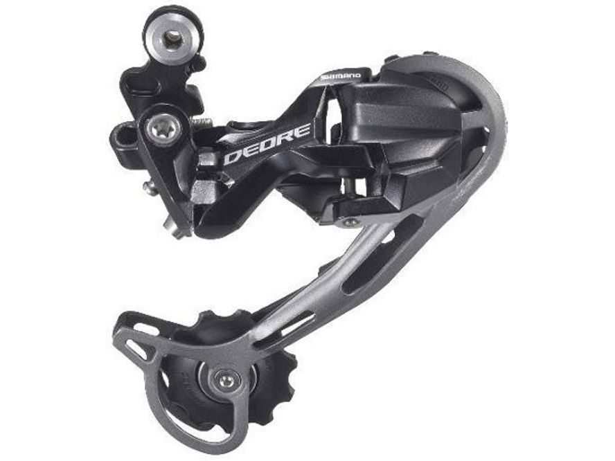 Přehazovačka 10spd. Shimano Deore RD-M593 SGS (dlouhé ramínko) (šedá)