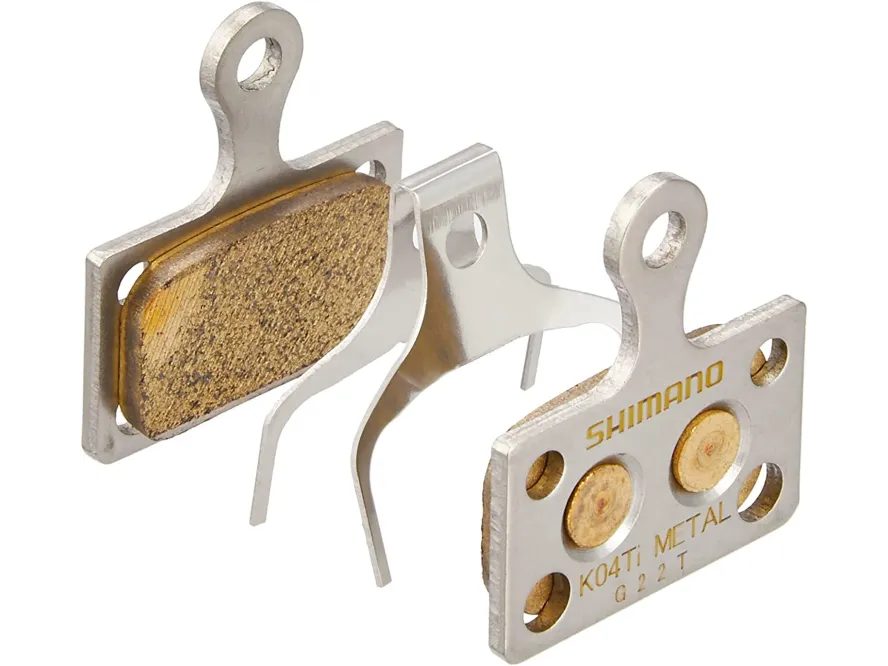 Brzdové destičky Shimano K04Ti-MX metalické