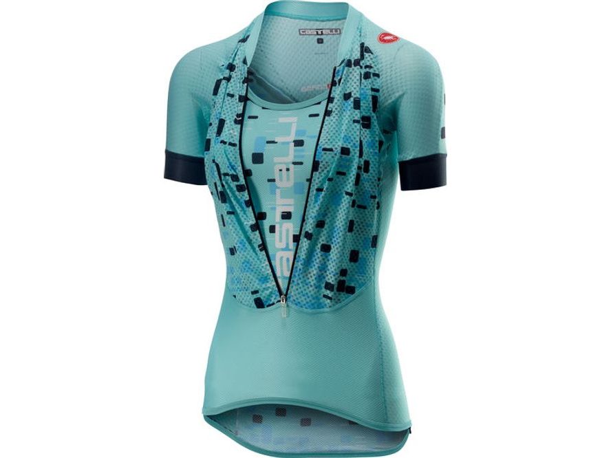 Dámský dres Castelli Climber 's (aruba modrá)
