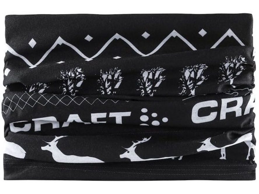 Šátek - nákrčník Craft (černá/bílá)