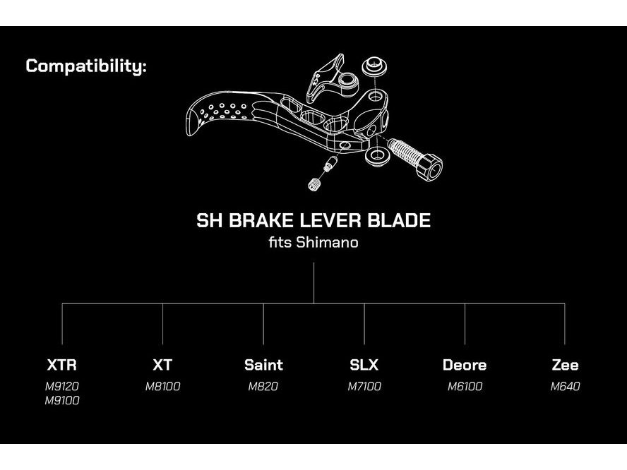 Brzdové páky OAK Components (Shimano)