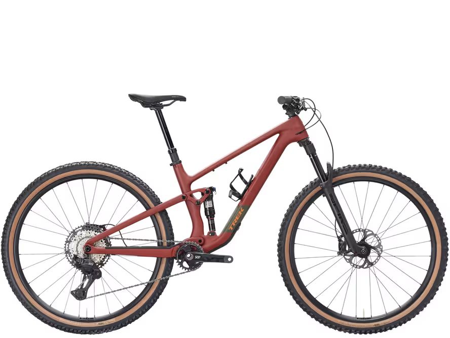 Trek Top Fuel 9.8 XT Di2 Gen 4 (Matte Sedona Red/ Pennyflake)