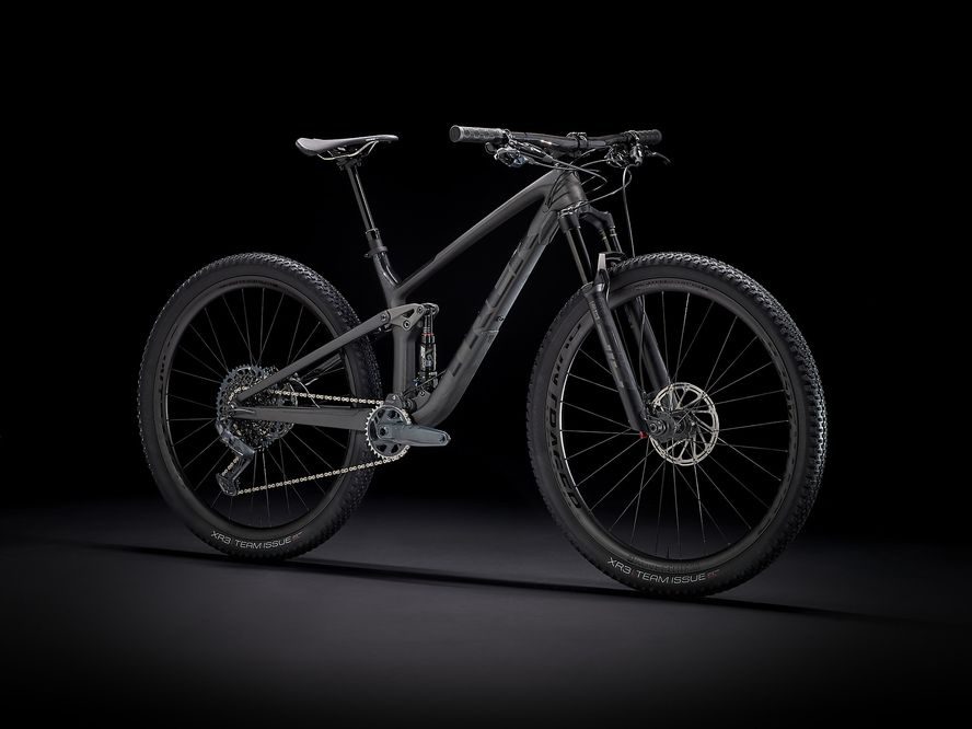 Trek Top Fuel 9.8 GX 2021 (Matte Raw Carbon/Voodoo Trek Black)