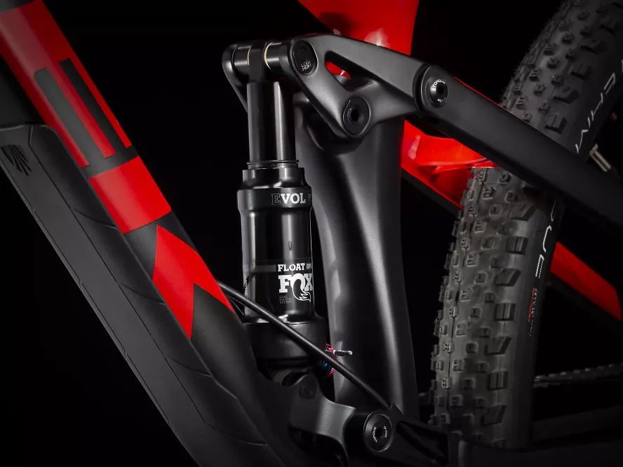 Trek Top Fuel 8 (černá/červená) 2020