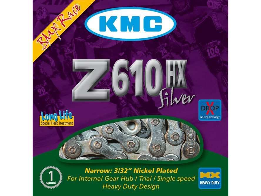 Řetěz 1spd. KMC Z-610-HX 1/2" x 3/32"