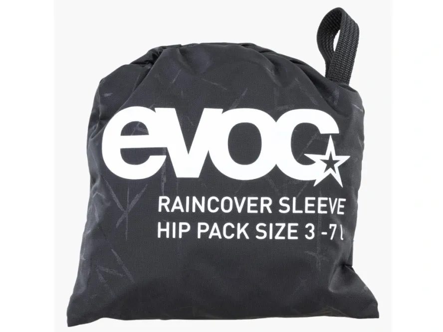Pláštěnka Evoc Raincover sleeve Hip Pack (černá)