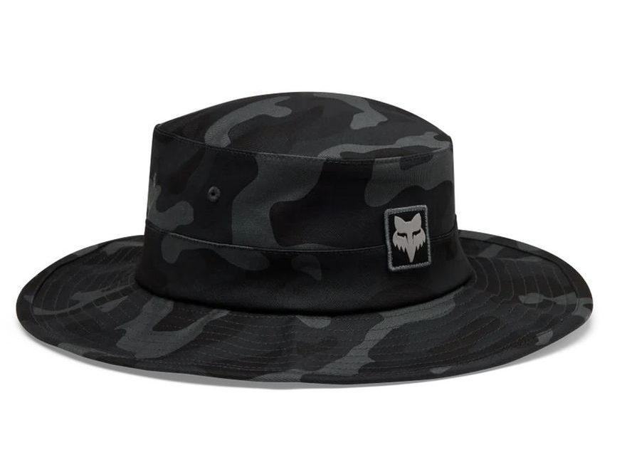 Klobouk Fox Base Over Sun Hat (black camo)