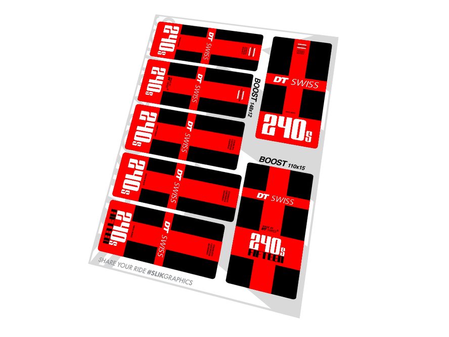 Samolepky SLIK Graphics - náboje