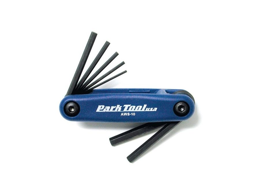 Sada klíčů v noži Park Tool PT-AWS-10, 7ks
