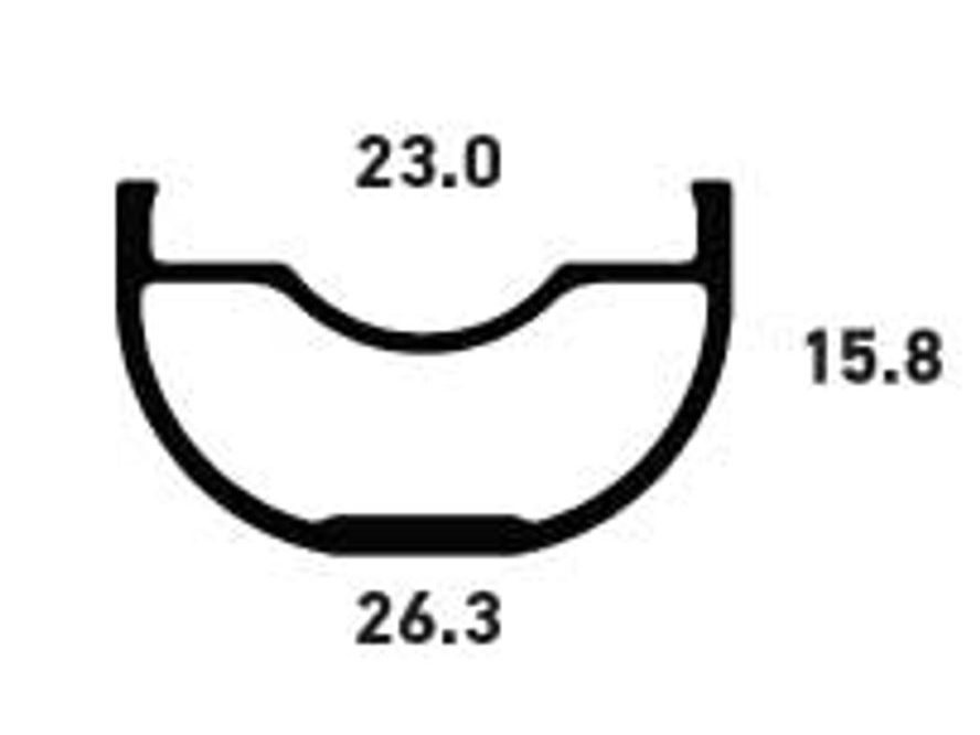 Ráfek 29" No Tubes ZTR Crest MK3