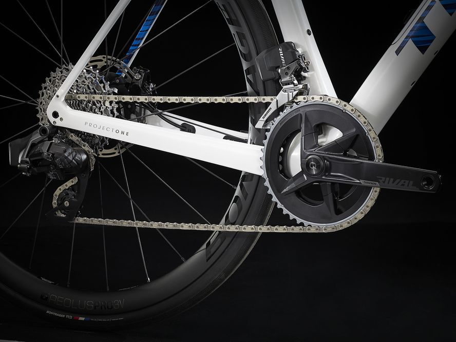 Trek Domane SLR 6 eTap (Trek White/Blue)