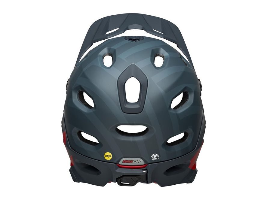 Přilba BELL Super DH Spherical (Mat Blue/Crimson)